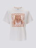 Lotus Tiger Printed T-Shirt White