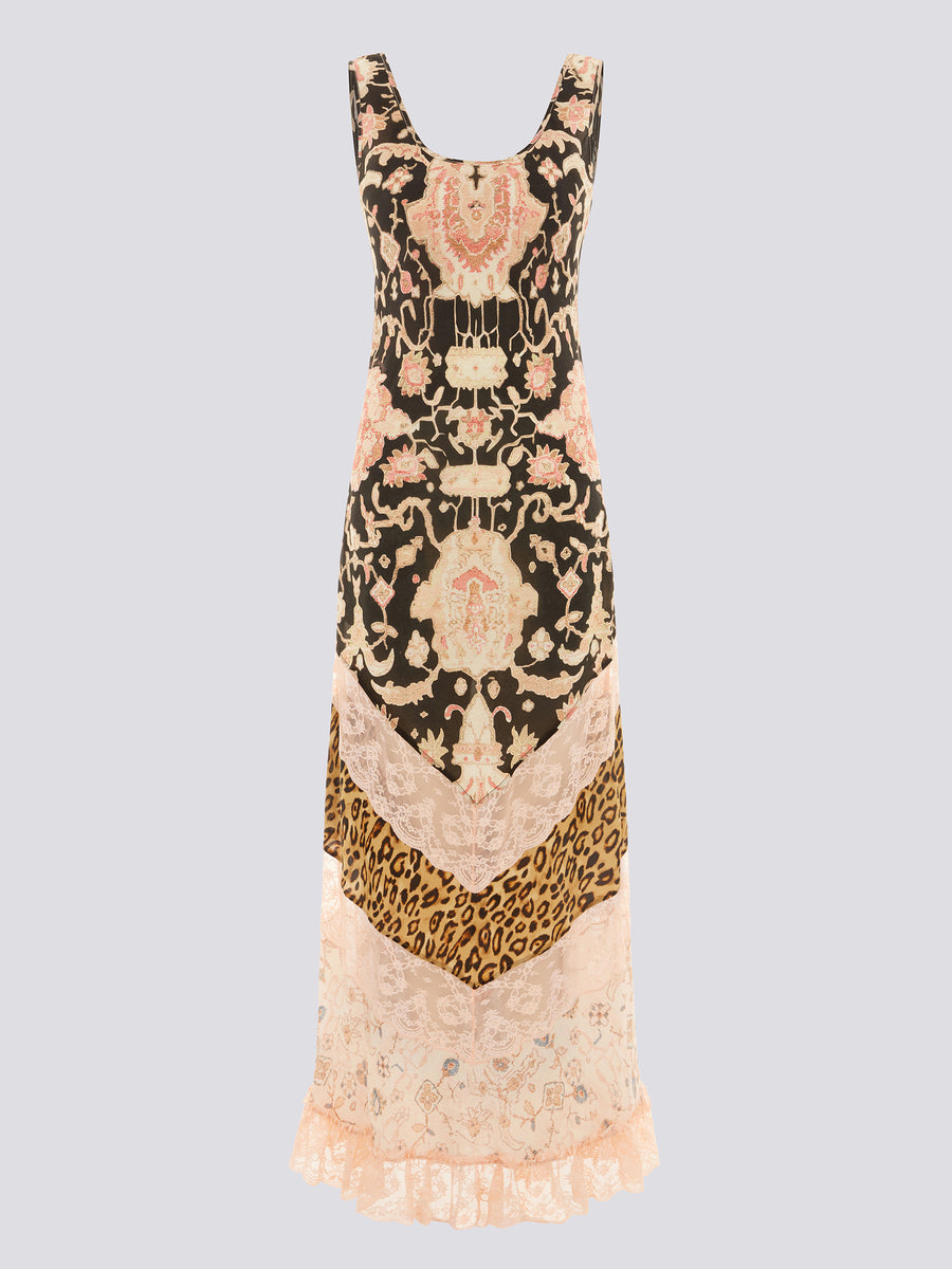 Desert Loom Silk Dress Multi