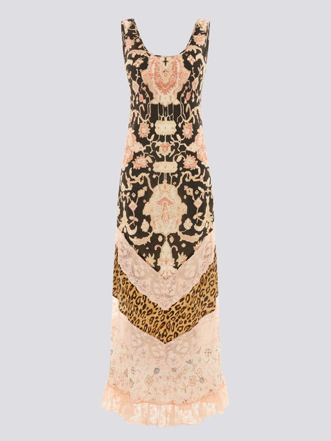 Desert Loom Silk Dress Multi