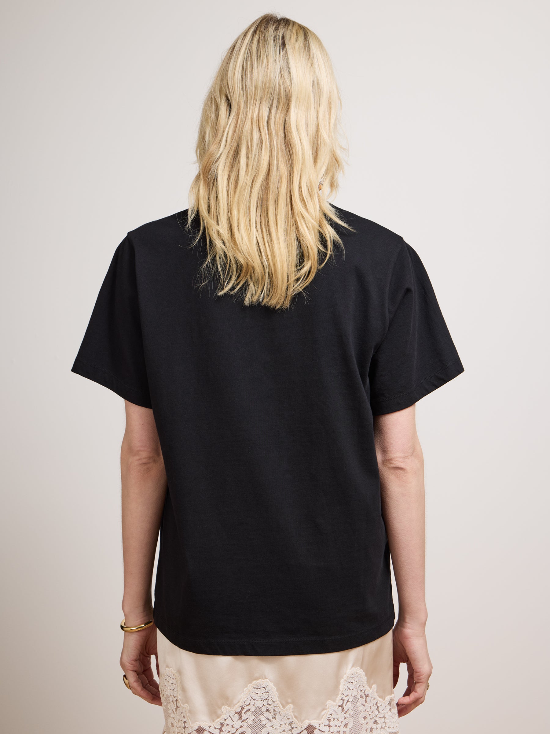 Leopard Face T-Shirt Black