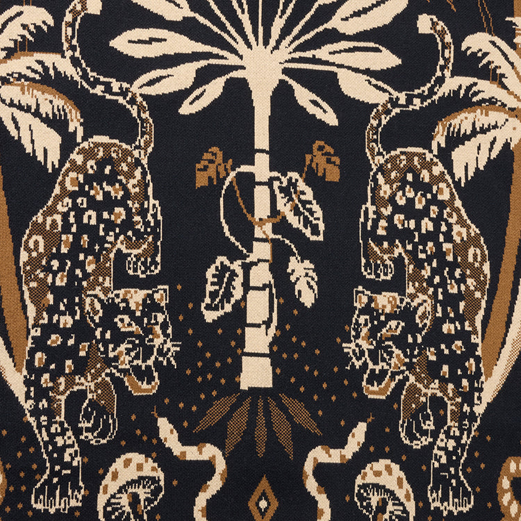 Magic Leopard Duster Black