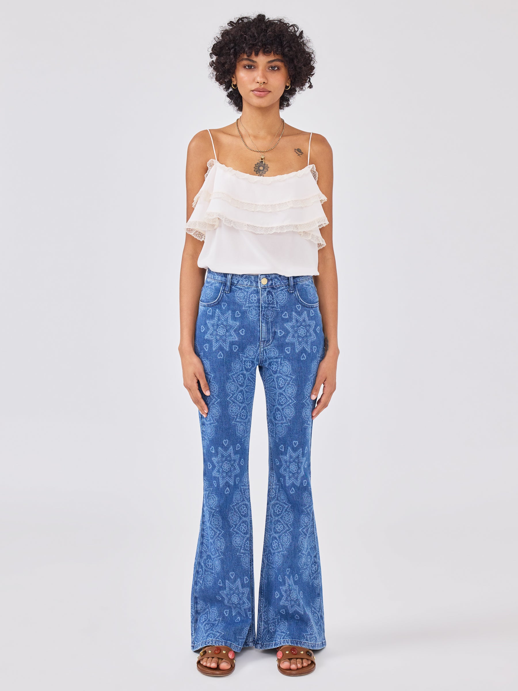 Dalton Flare Jeans Blue