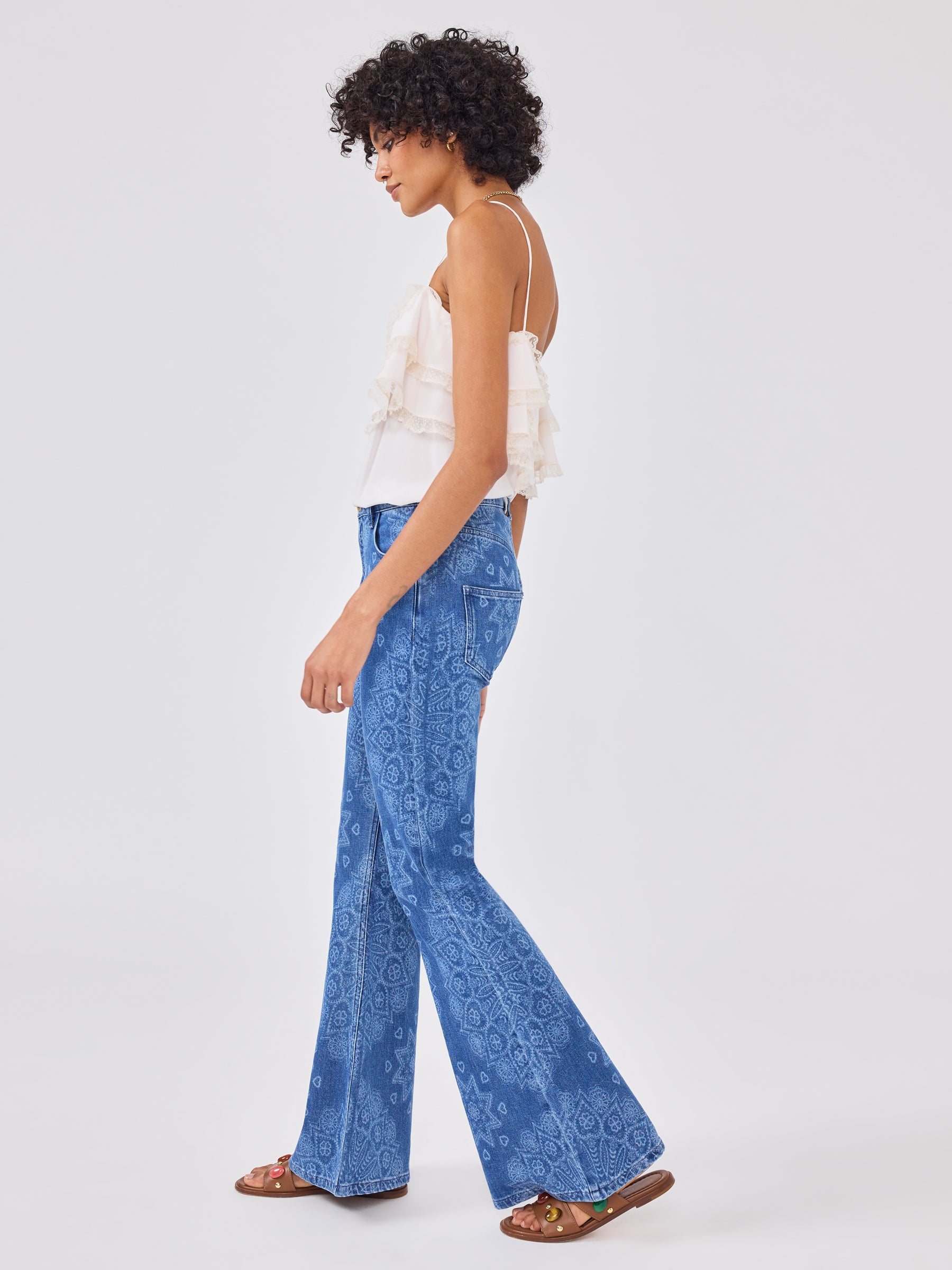 Dalton Flare Jeans Blue