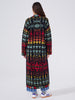 Marley Cotton Merino Jacquard Maxi Cardigan