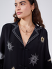 Nima Viscose Embroidered Pyjama Shirt