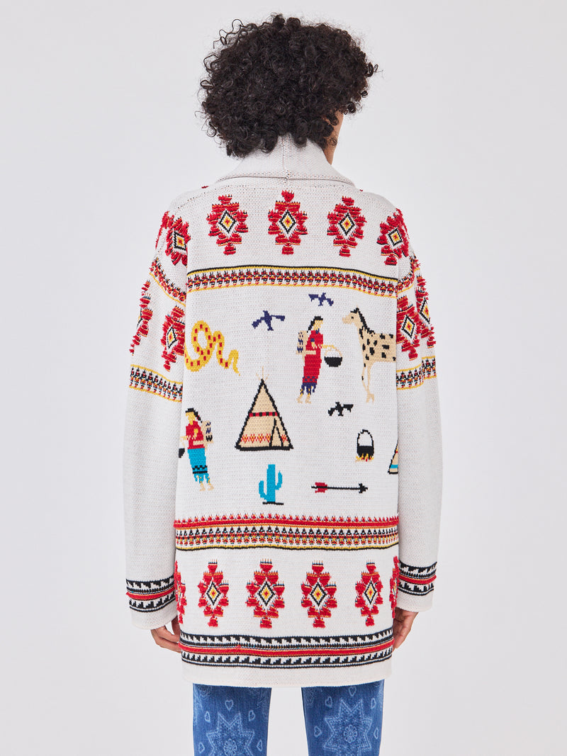 Nomadic Tapestry Cardigan Cream