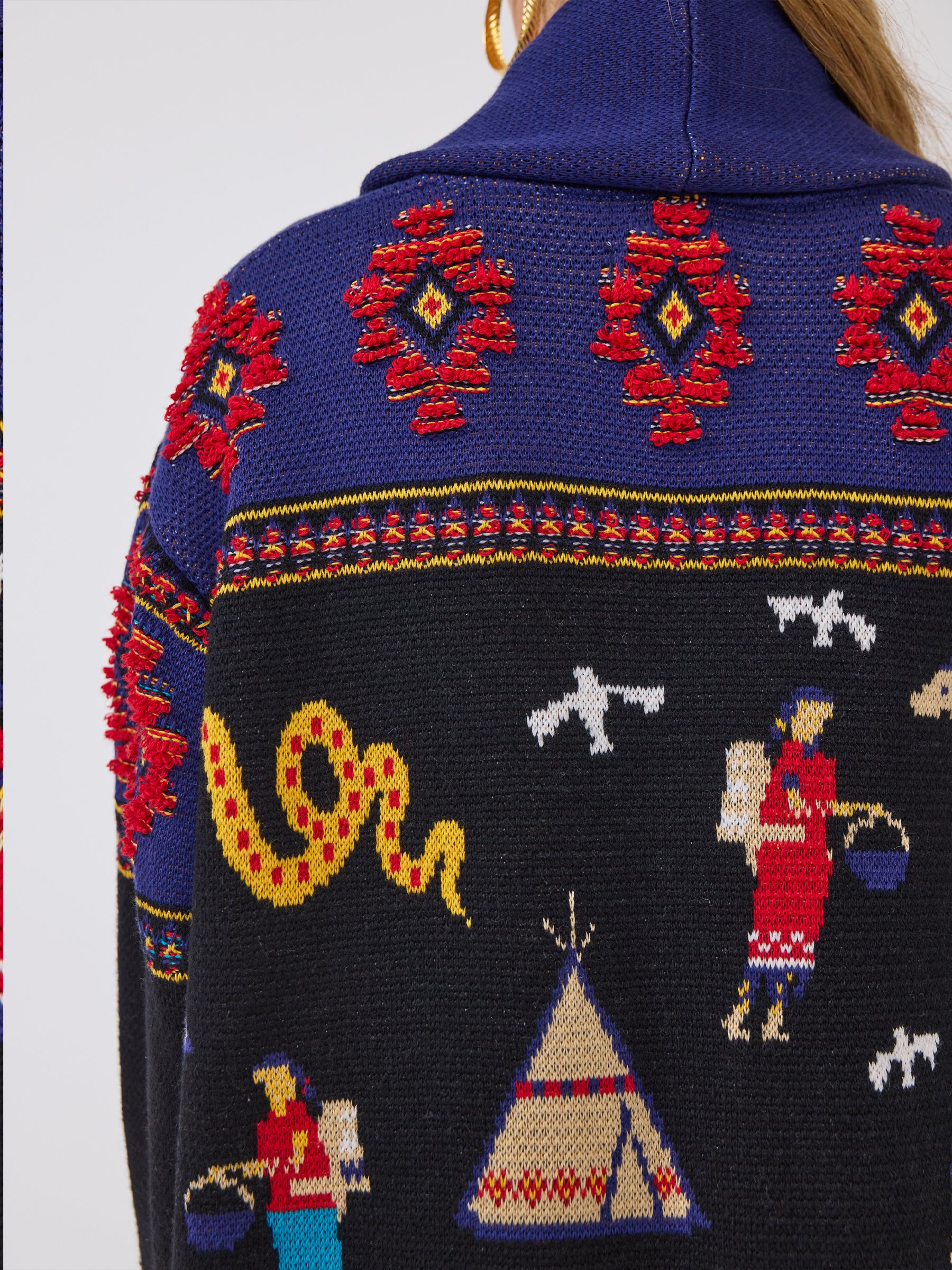 Nomadic Tapestry Cardigan Black