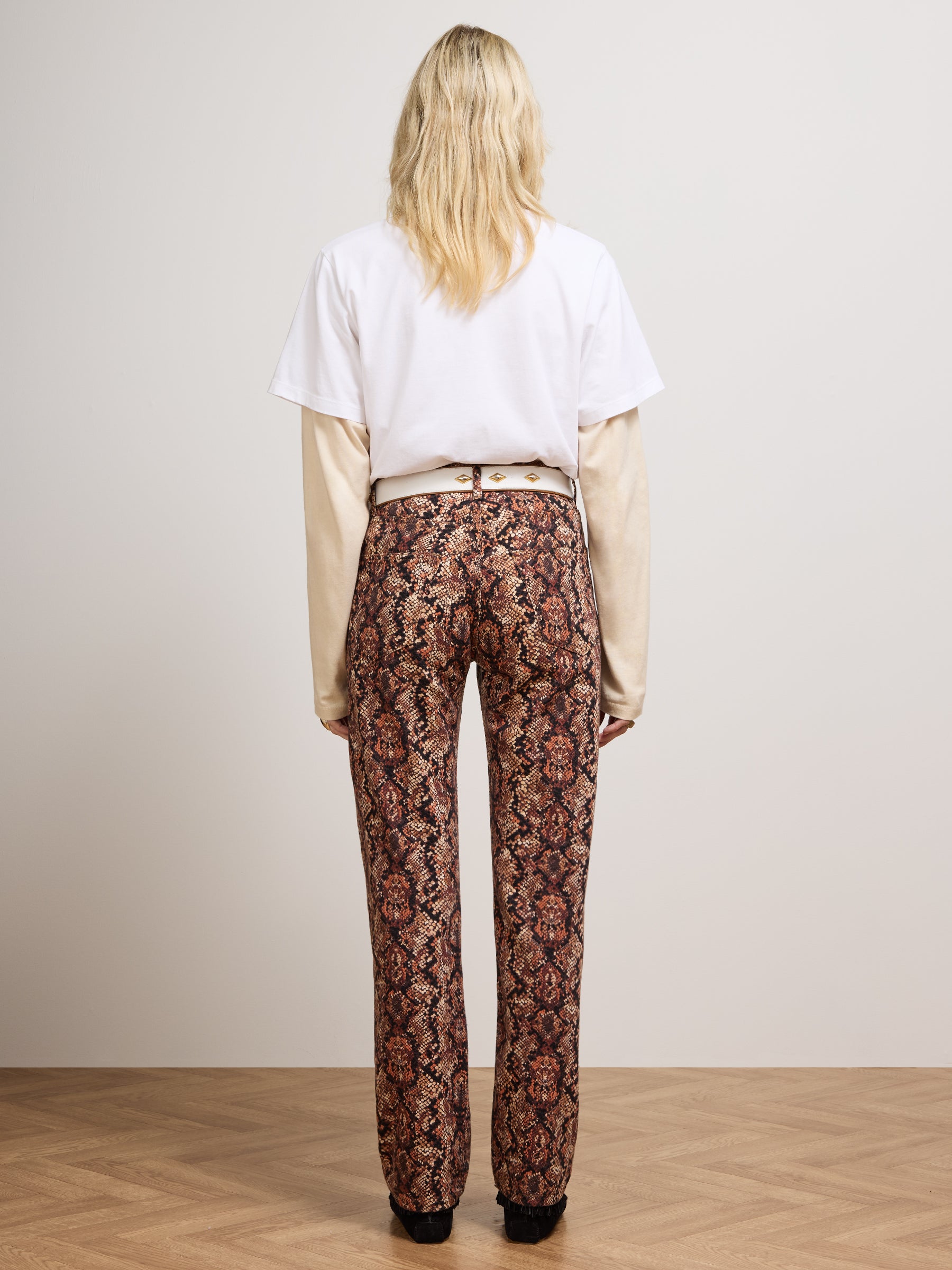 NYX Straight Leg Jeans Brown