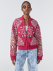 Dalton Cotton Jacquard Bomber Jacket