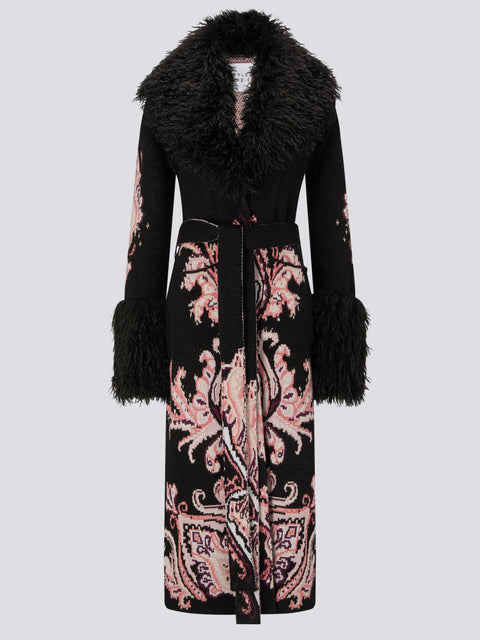 Jimi Merino Coat Black