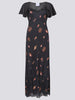 Peggy Flutter Sleeve Maxi Dress