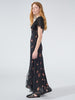 Peggy Flutter Sleeve Maxi Dress