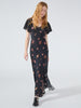 Peggy Flutter Sleeve Maxi Dress