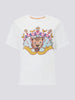 Enchanted Leopard Dylan T-Shirt White