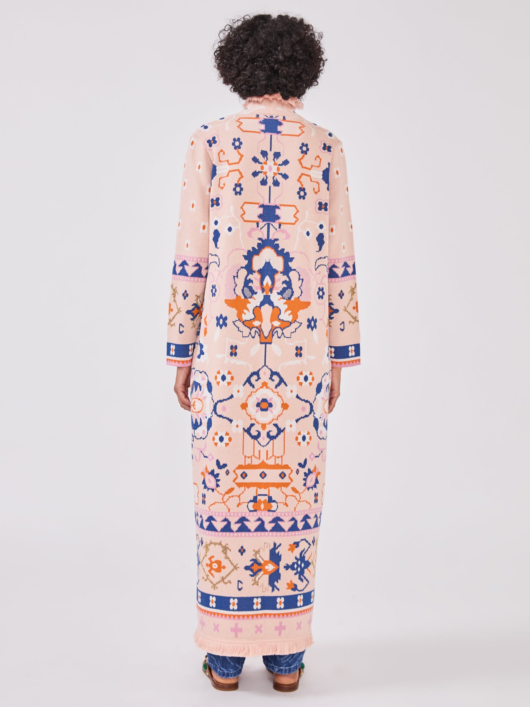 Desert Loom Duster Pink