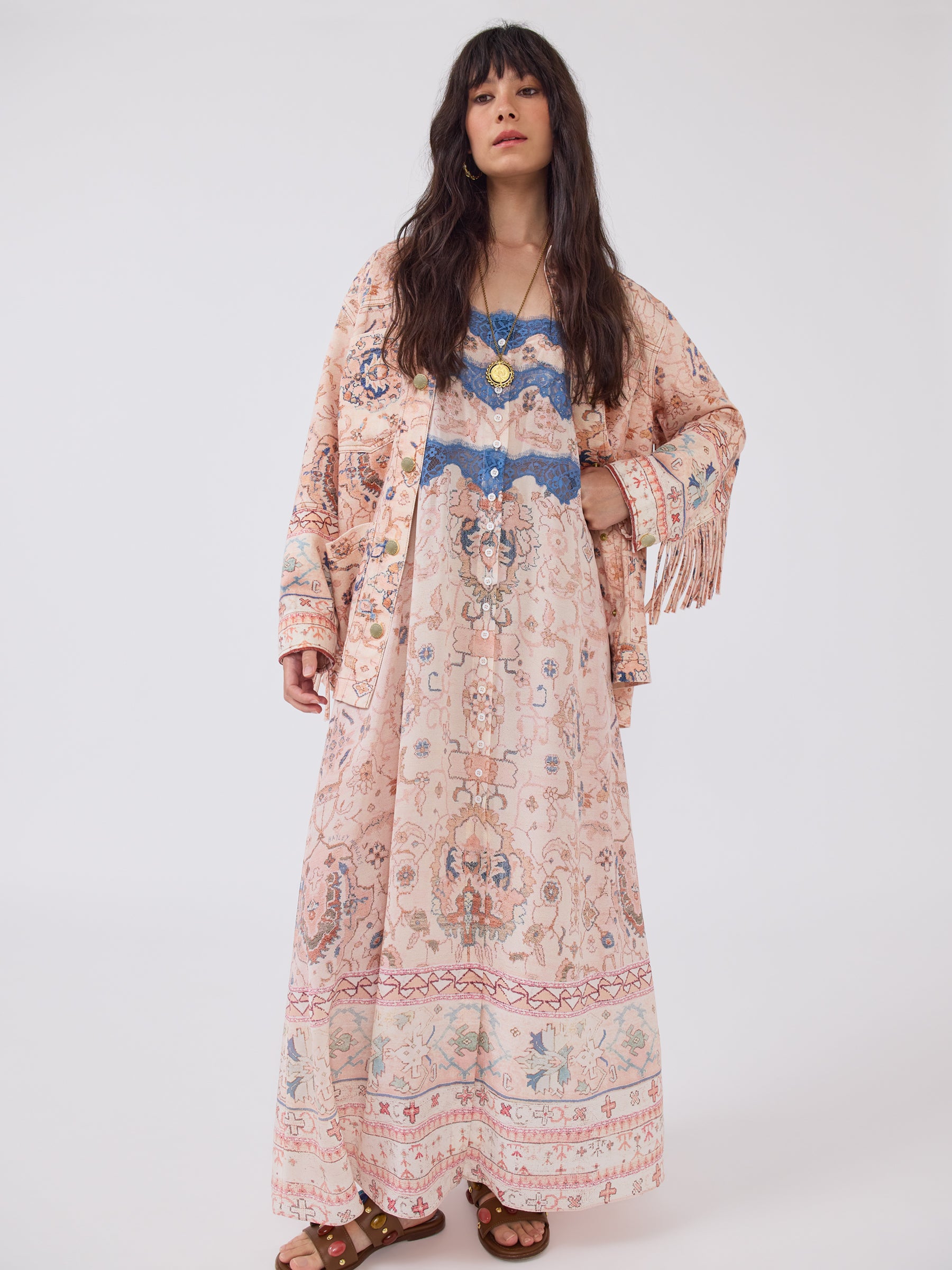 Desert Loom Jacket Pink