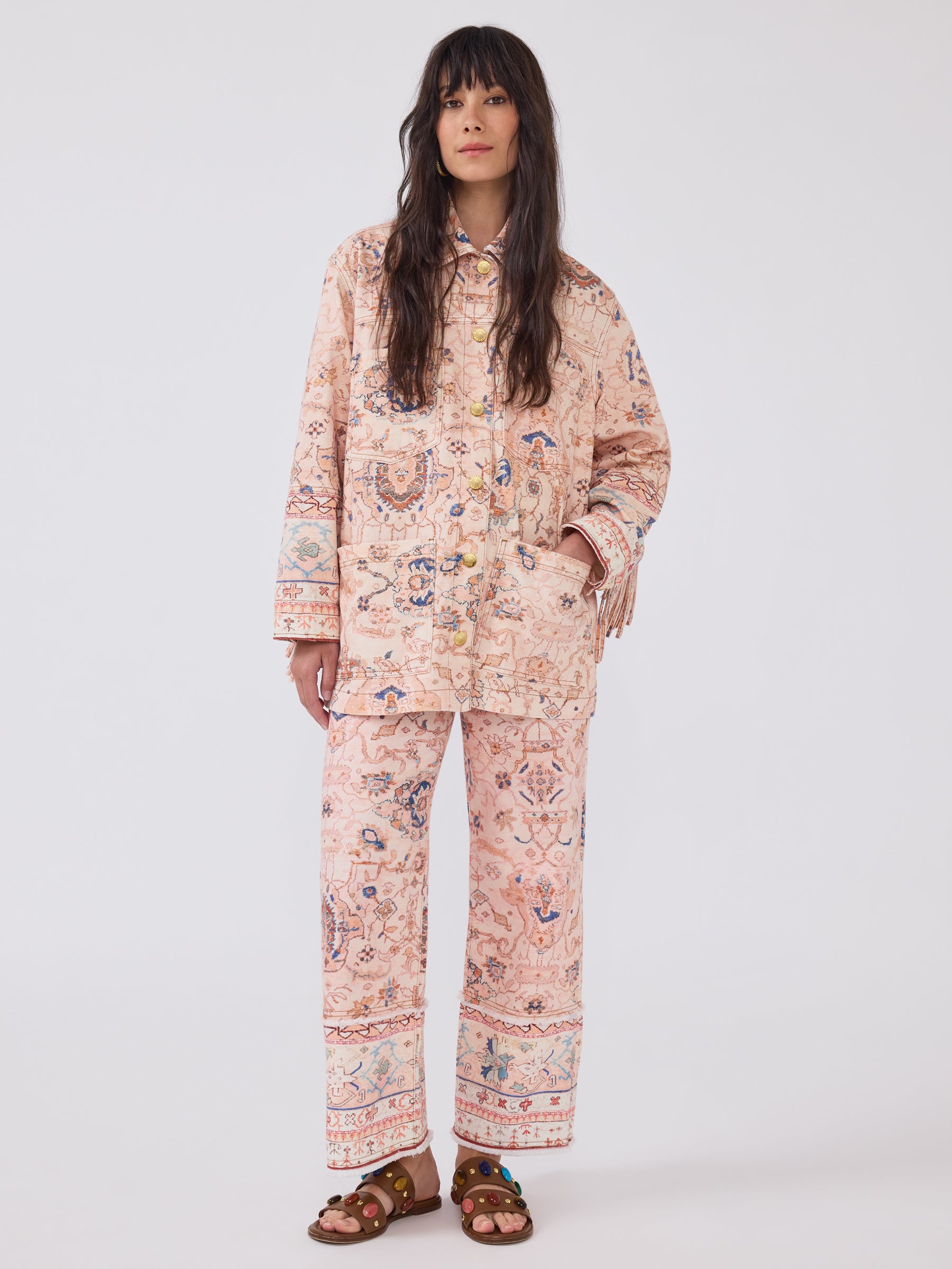 Desert Loom Jacket Pink