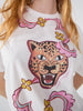 Pink Ribbon Enchanted Leopard T-Shirt