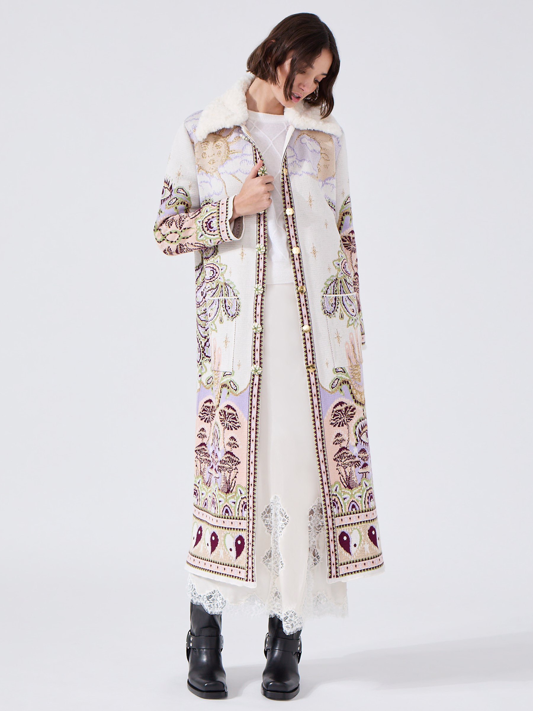 Written In The Stars Coat Cream