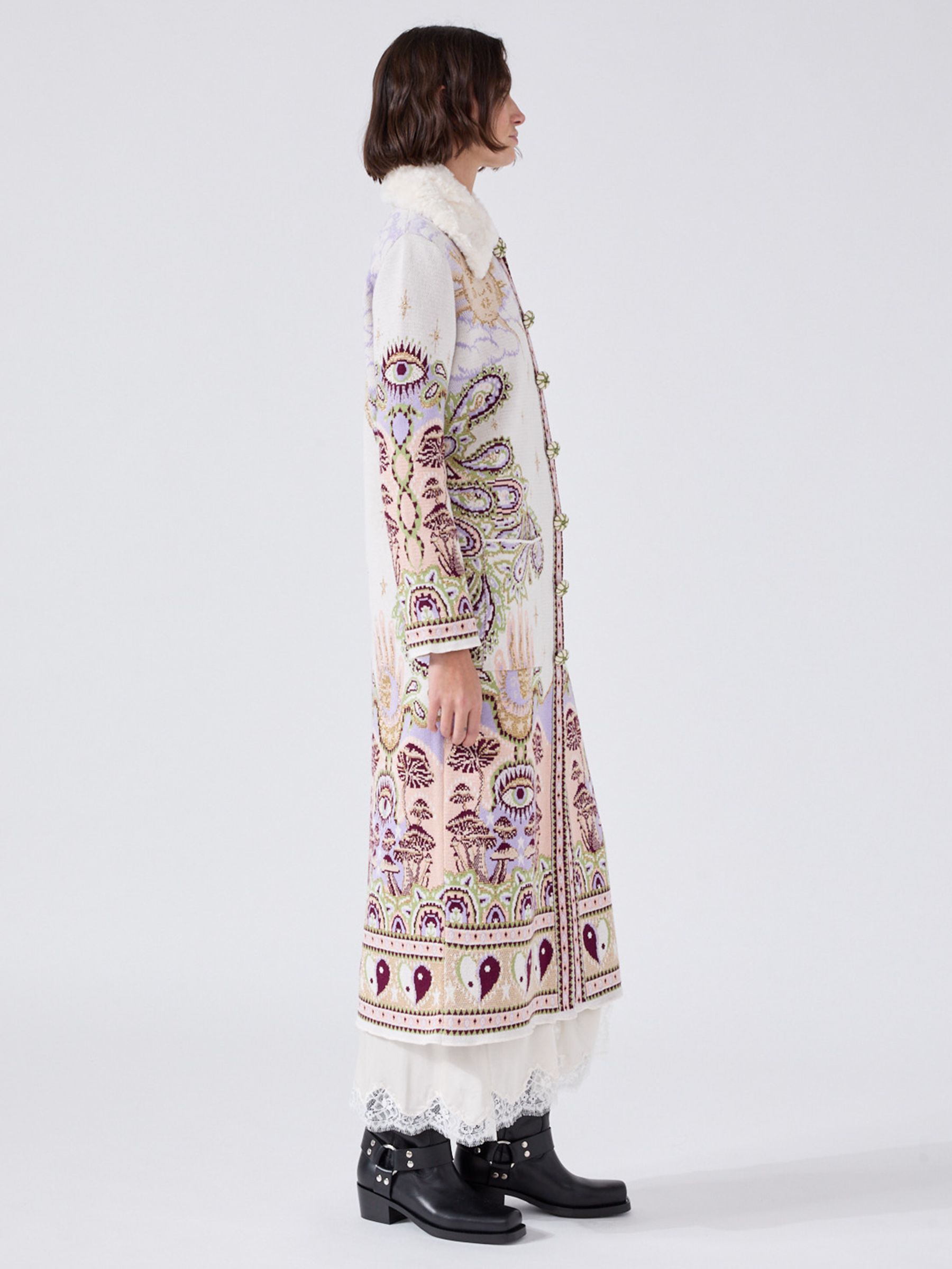 Written In The Stars Coat Cream