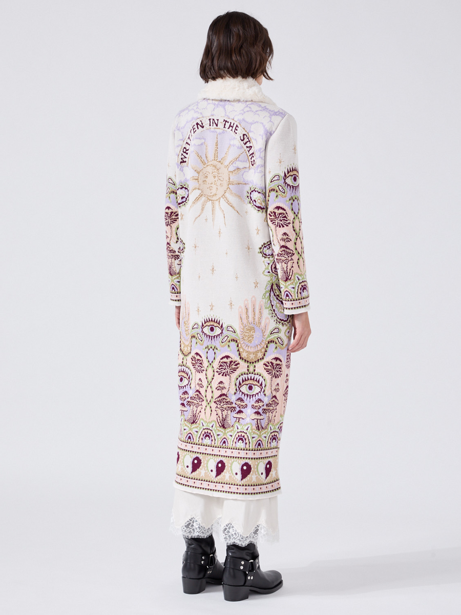 Written In The Stars Coat Cream