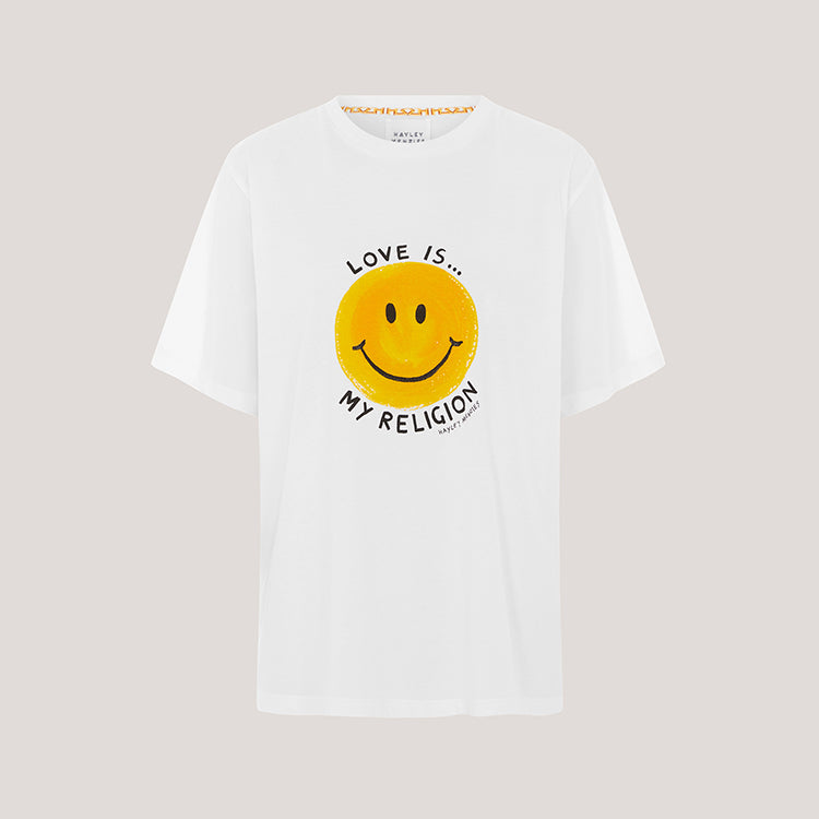 Smiley Love T-Shirt White