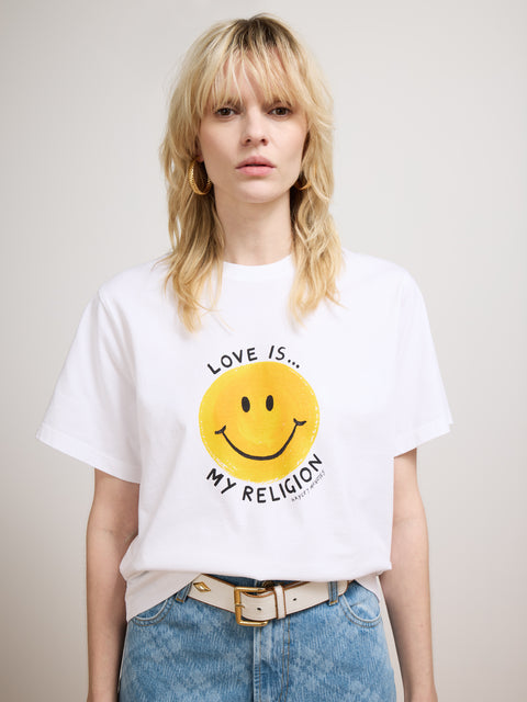 Smiley Love T-Shirt White