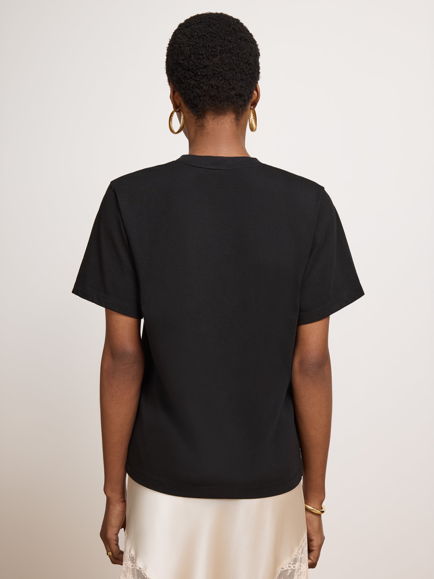 Smiley Love T-Shirt Black