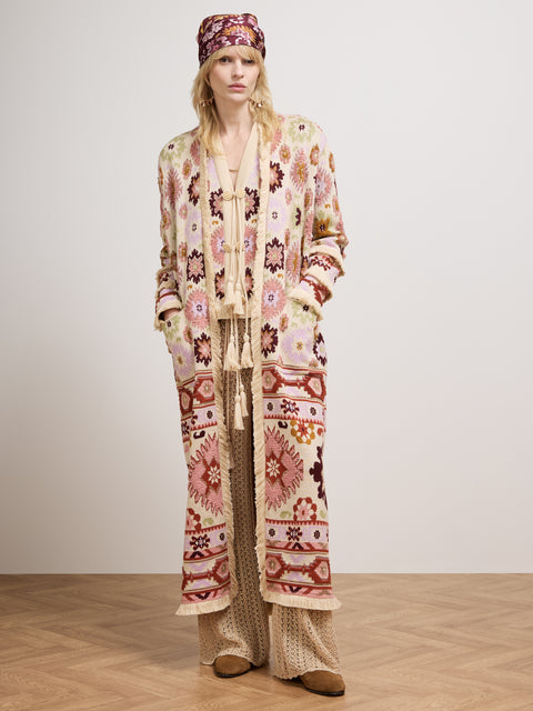 Soraya Duster Ecru