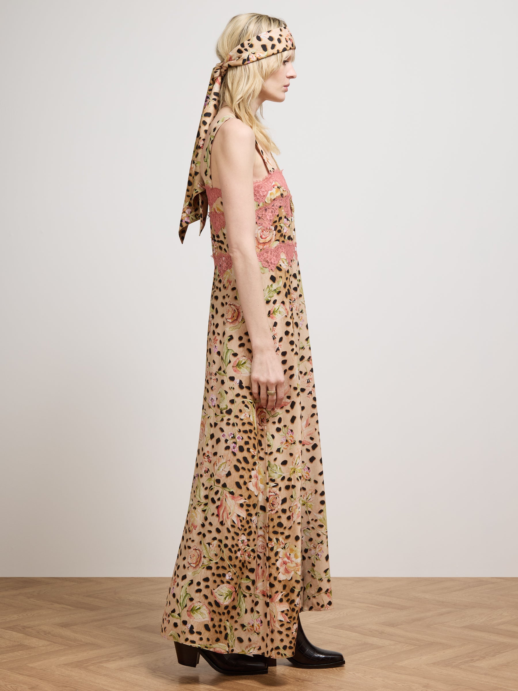 Talitha Leo Silk Dress Multi