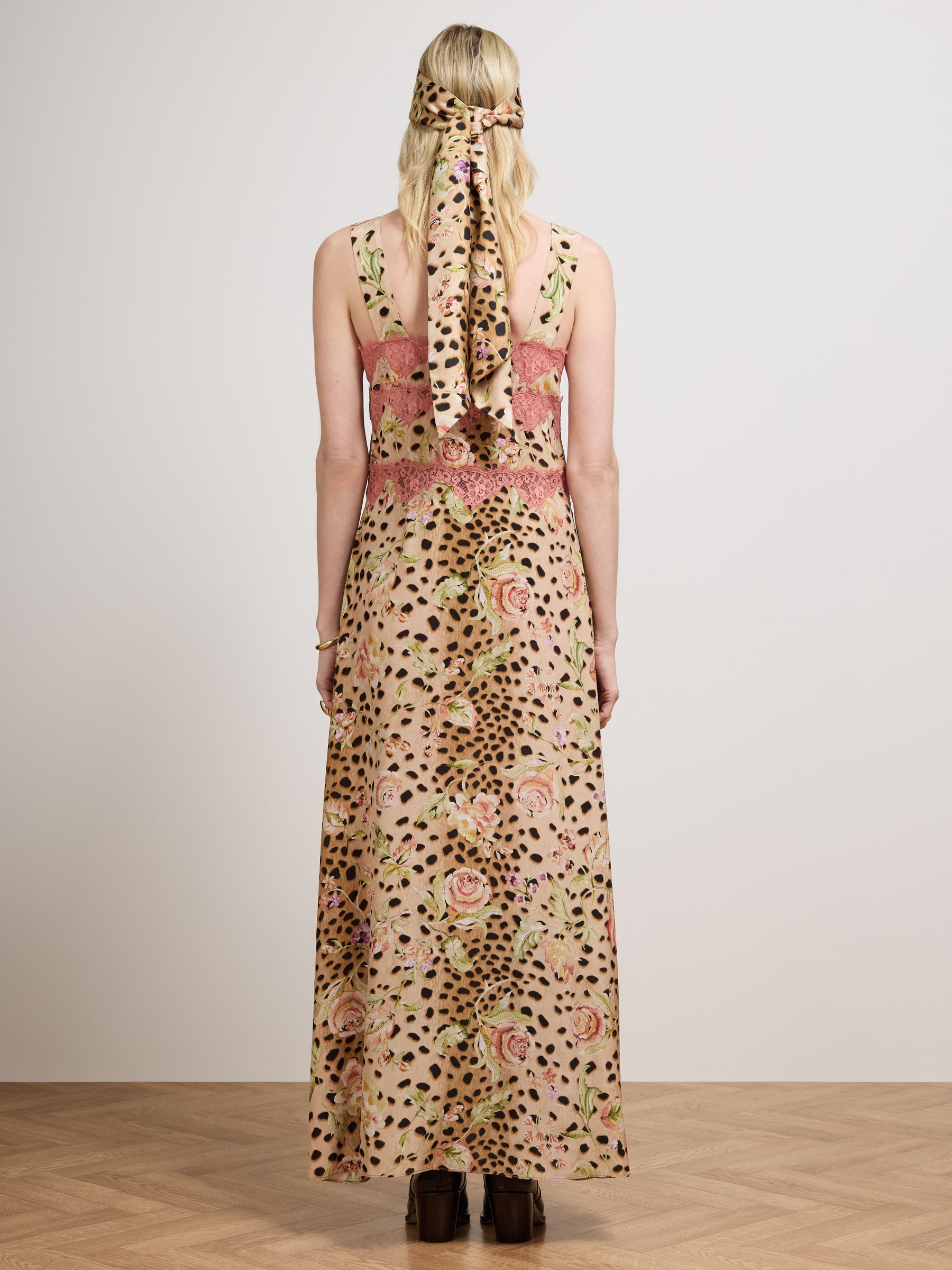 Talitha Leo Silk Dress Multi