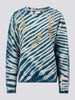 Janis Tassel Embellished Sweatshirt Blue