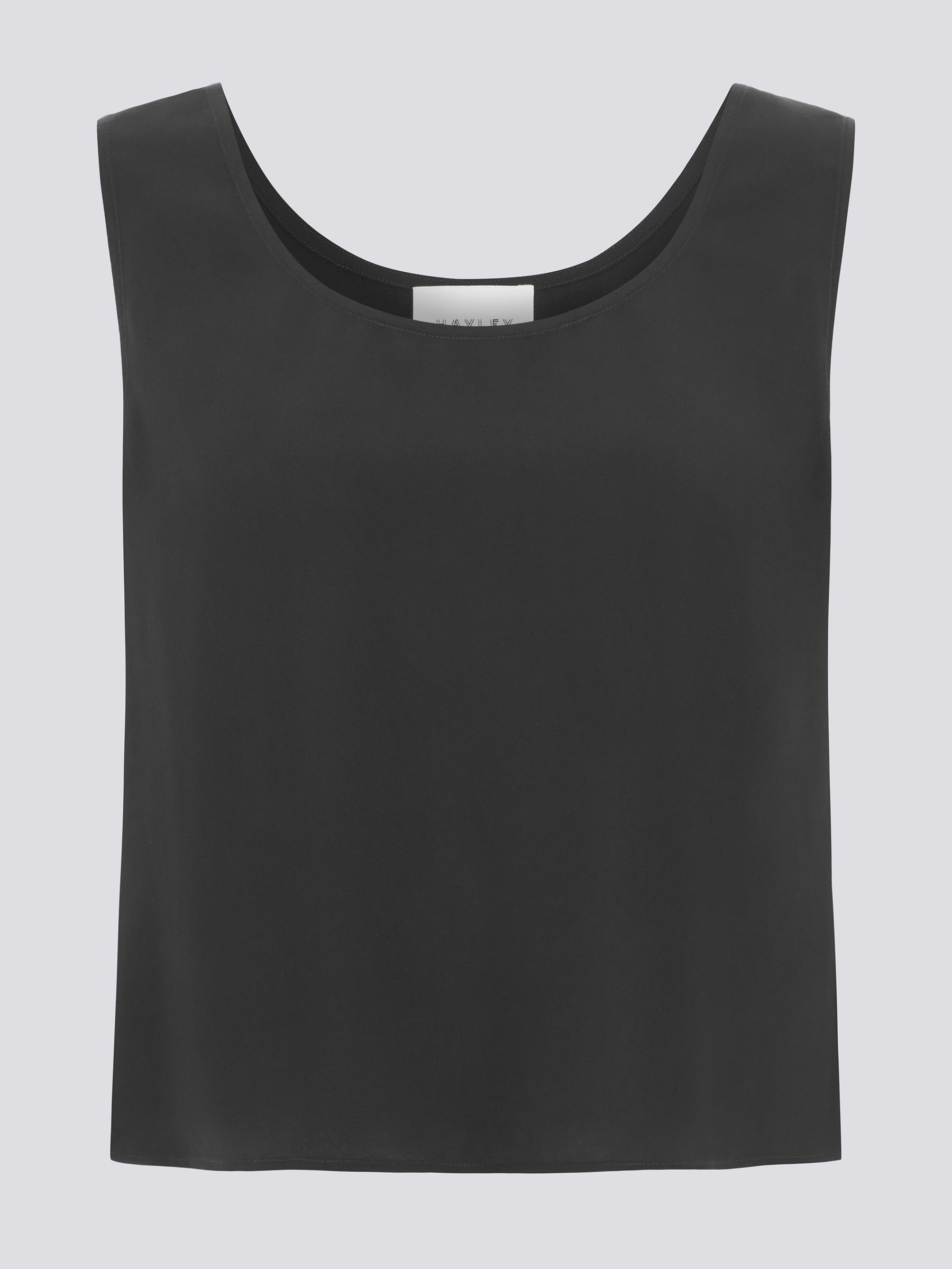 Nico Silk Vest Black