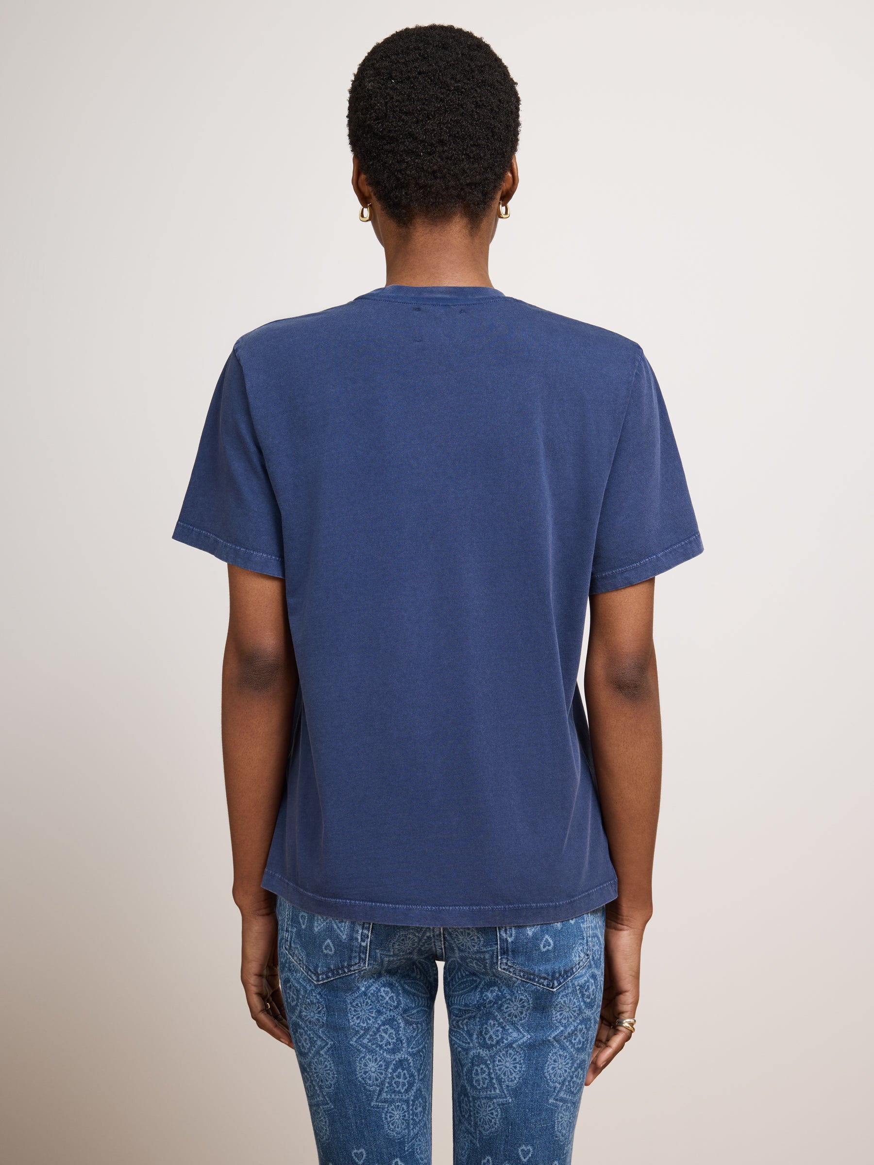 With the Band T Shirt Navy