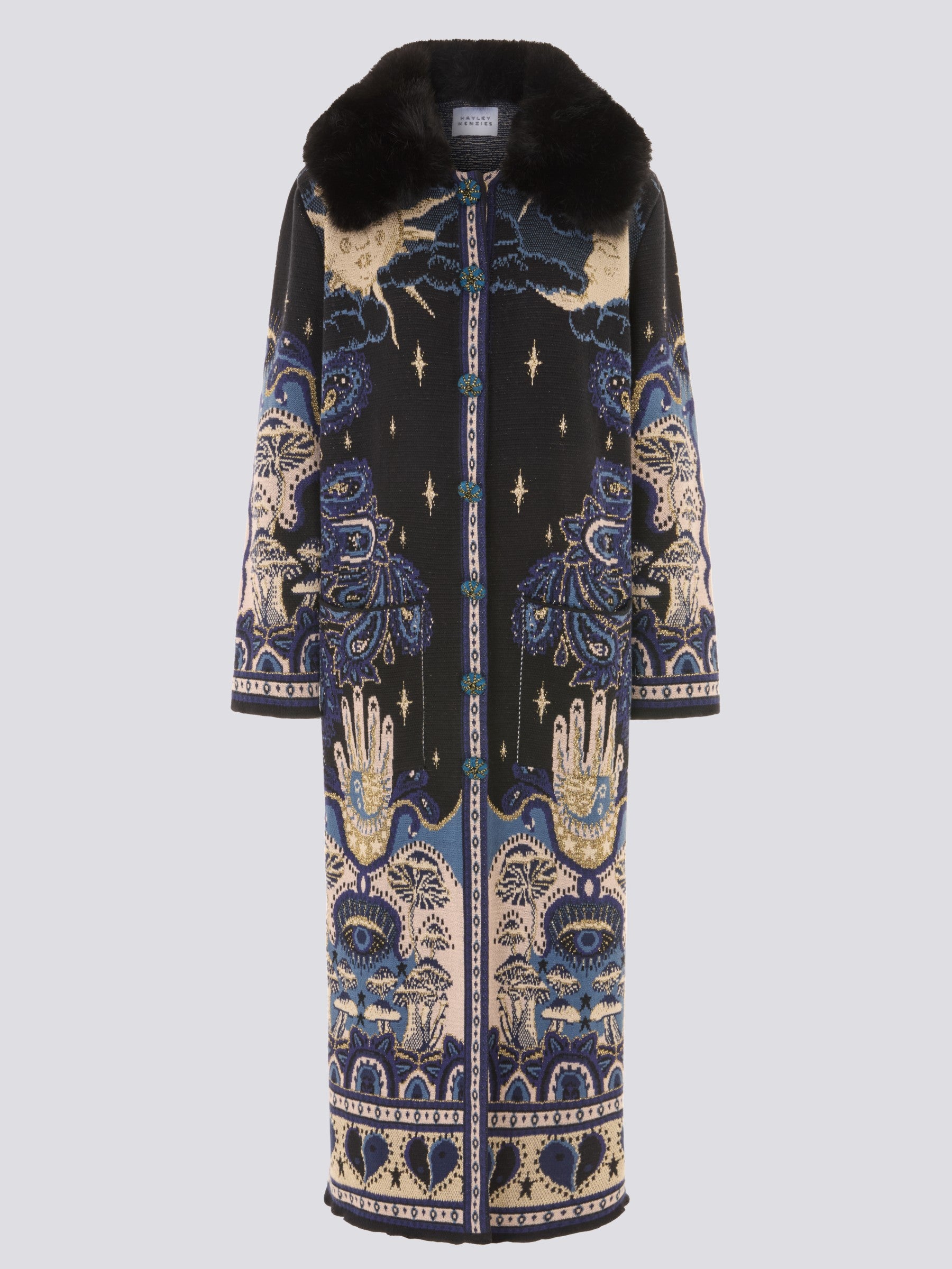 Written In The Stars Coat black