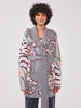 Tibetan Tiger Merino Cardigan Grey