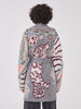 Tibetan Tiger Merino Cardigan Grey