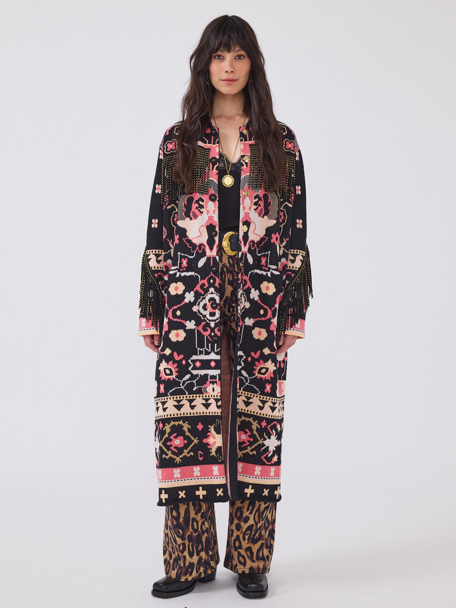 Desert Loom Coat Black