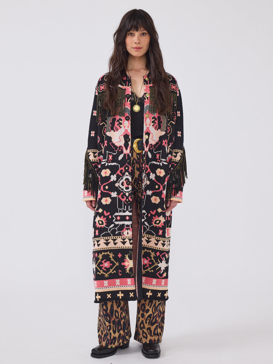 Desert Loom Coat Black