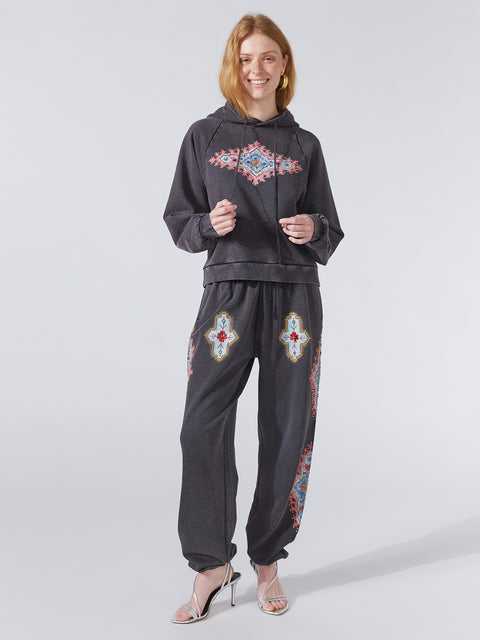 Dylan Embellished Joggers Grey