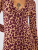 Jerry Silk Blend Knitted Dress Natural