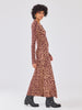 Jerry Silk Blend Knitted Dress Natural