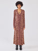 Jerry Silk Blend Knitted Dress Natural