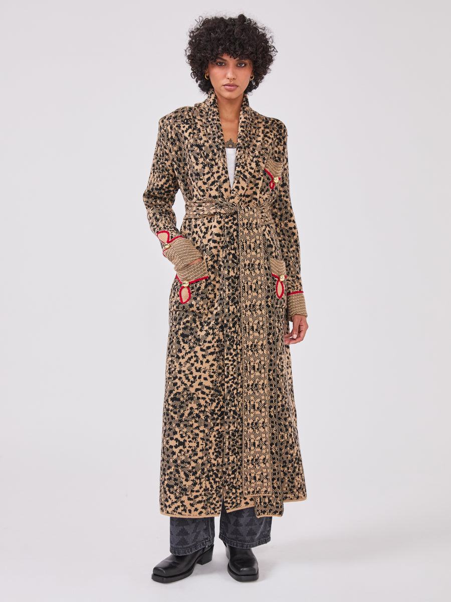 Hari Merino Coat Camel