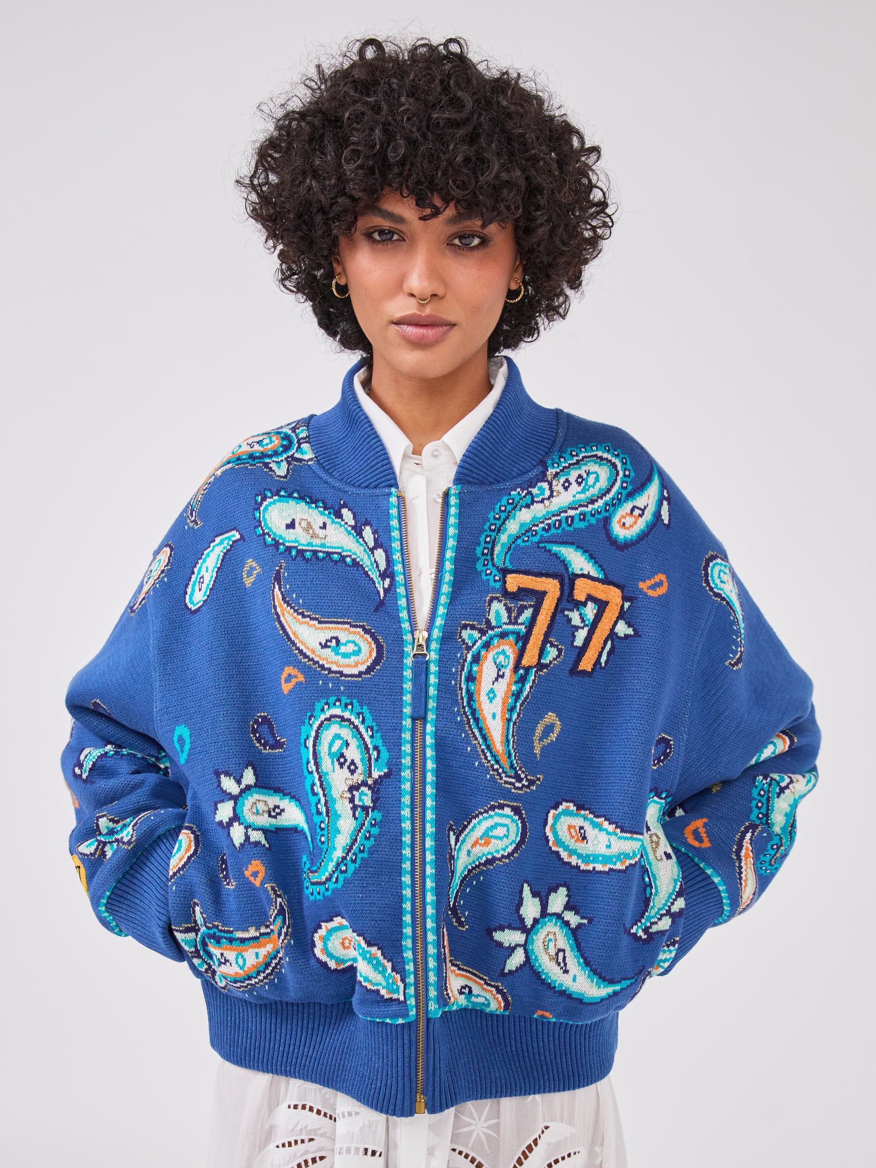 Jimi Bomber Blue – Hayley Menzies