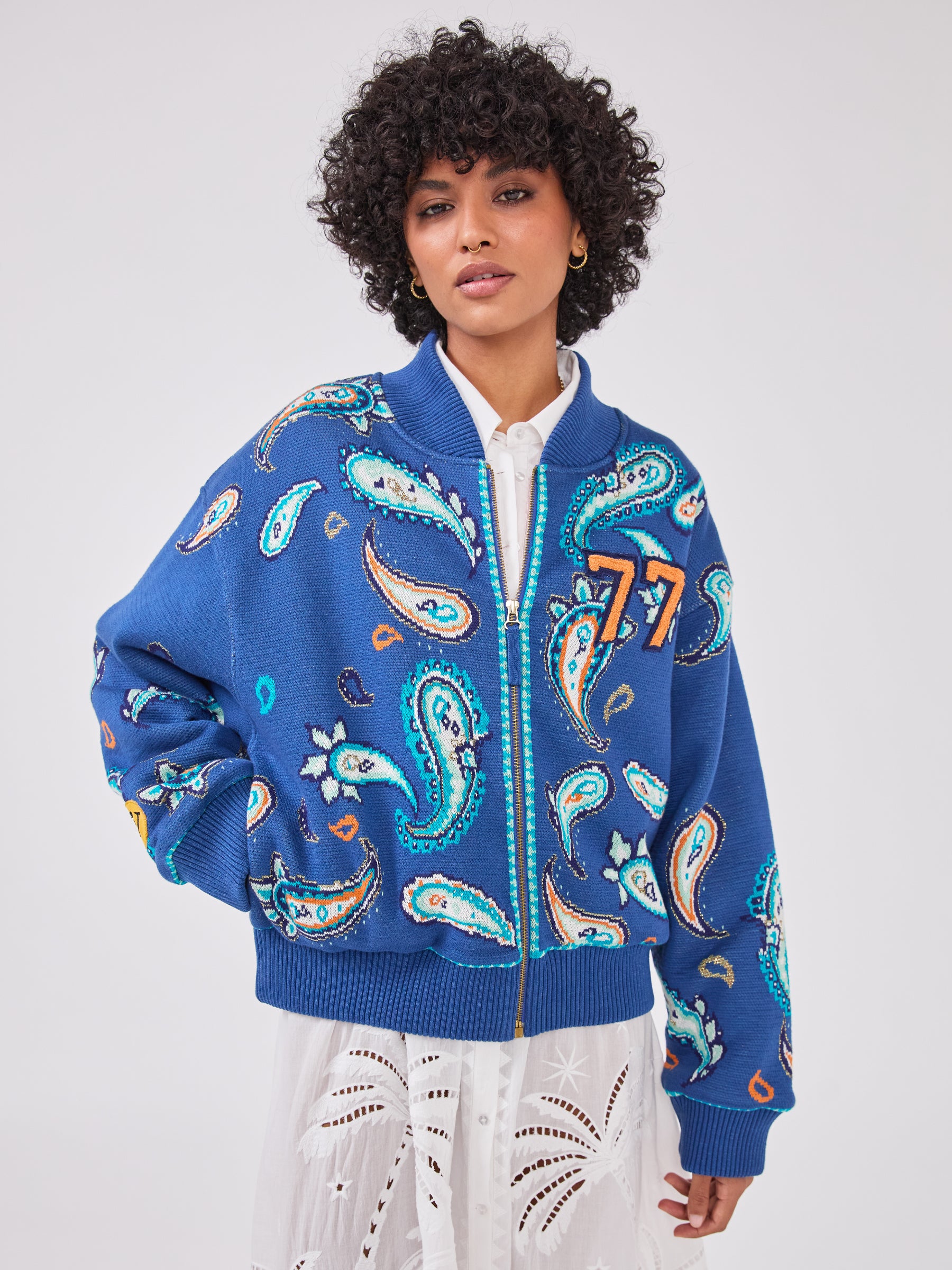 Jimi Bomber Blue – Hayley Menzies