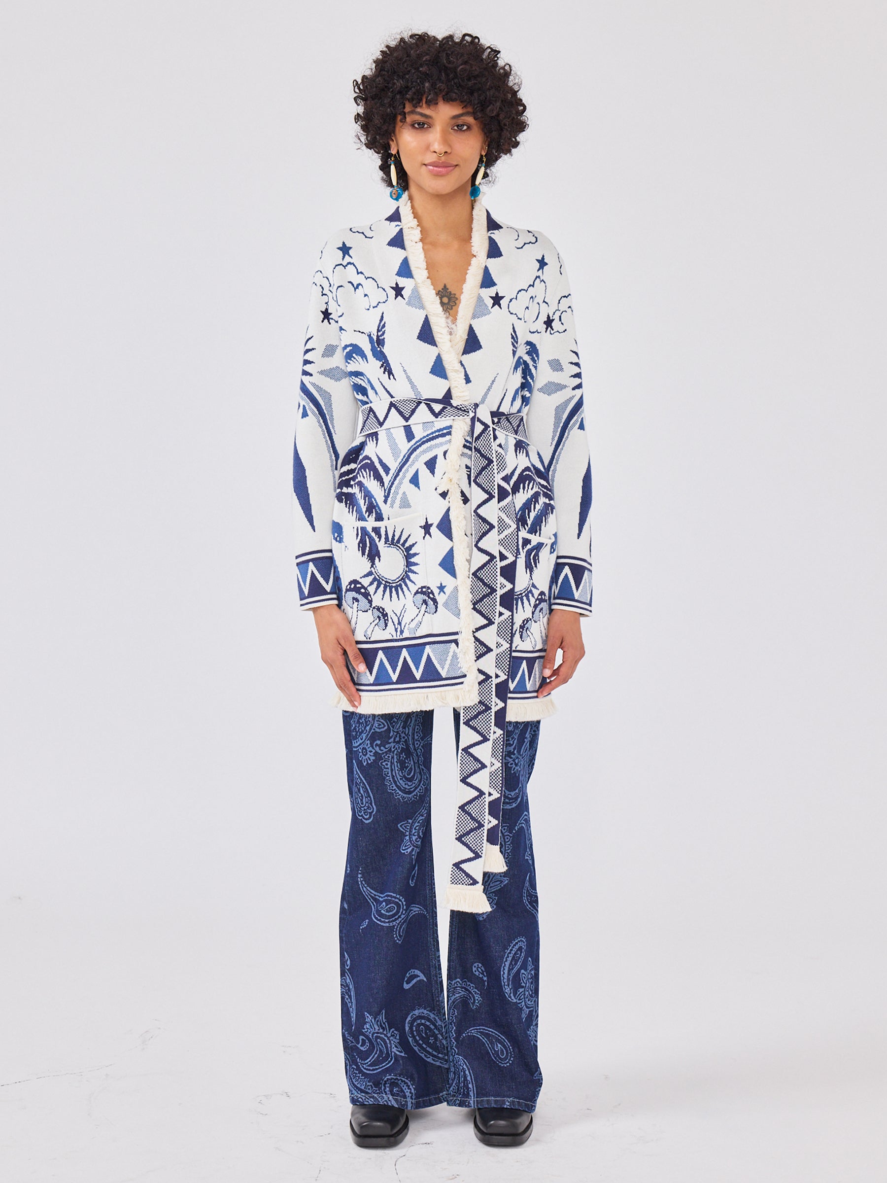 Magic Leopard Cardigan Cream – Hayley Menzies