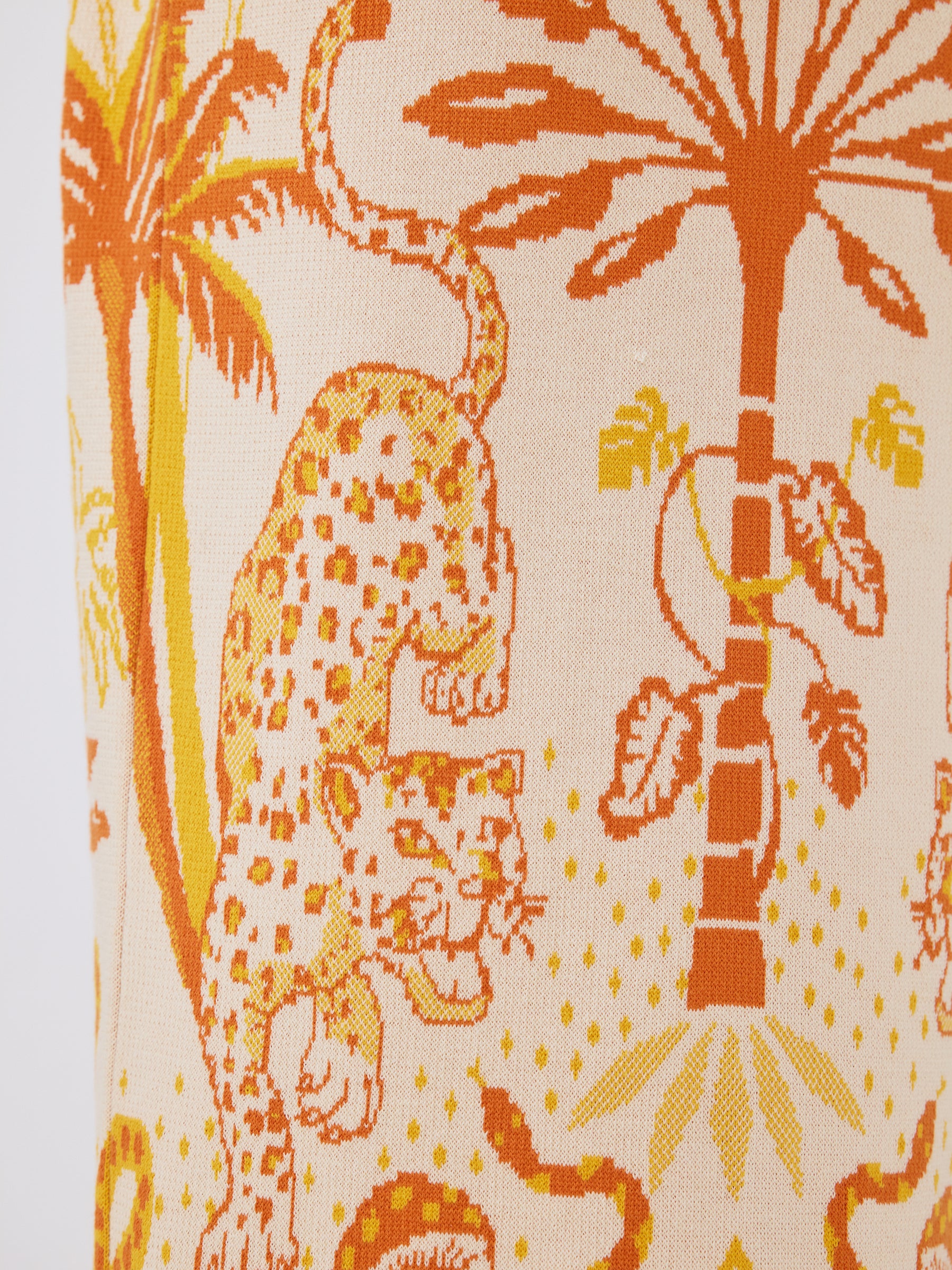Magic Leopard Duster Ochre