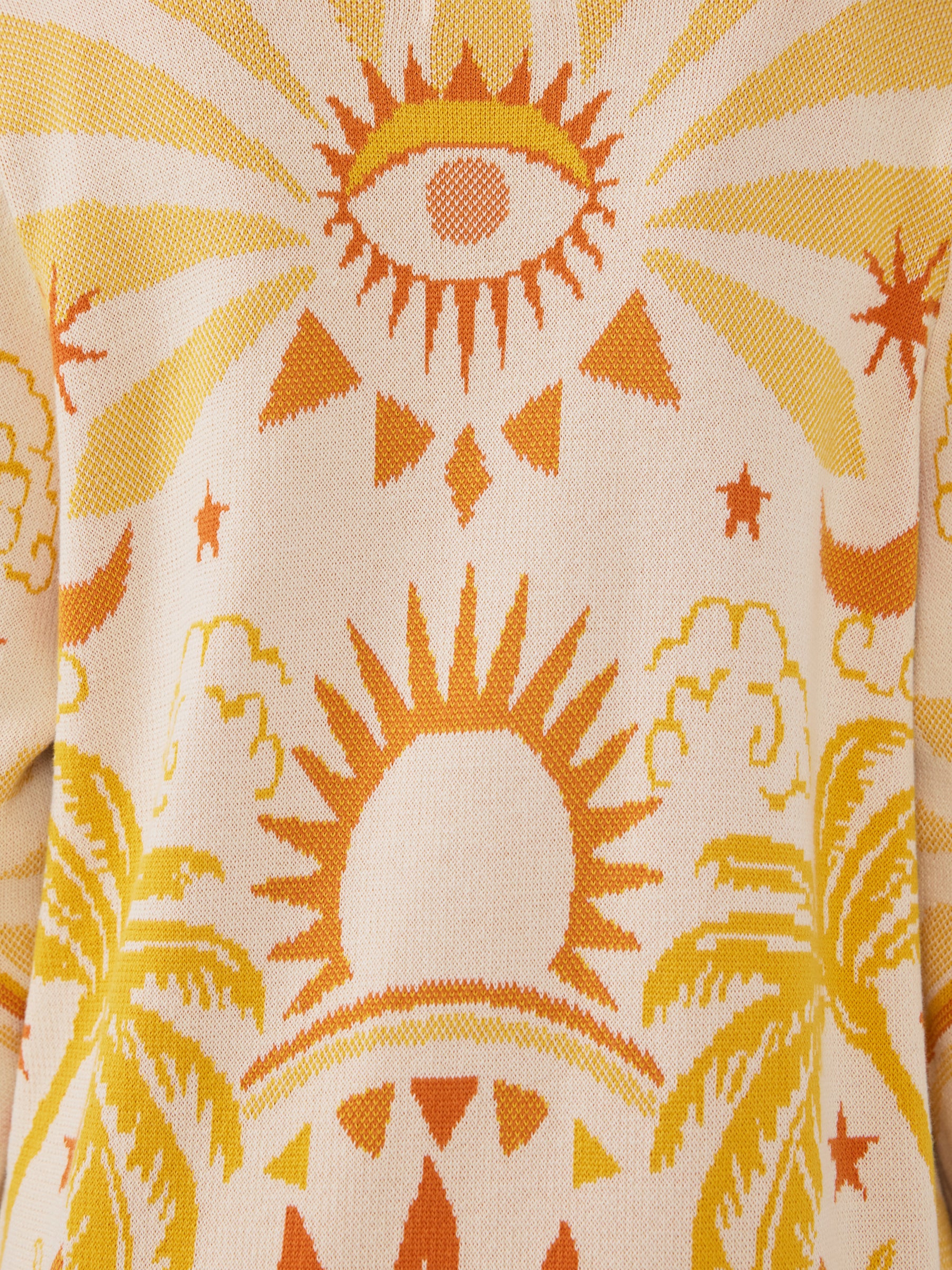 Magic Leopard Duster Ochre