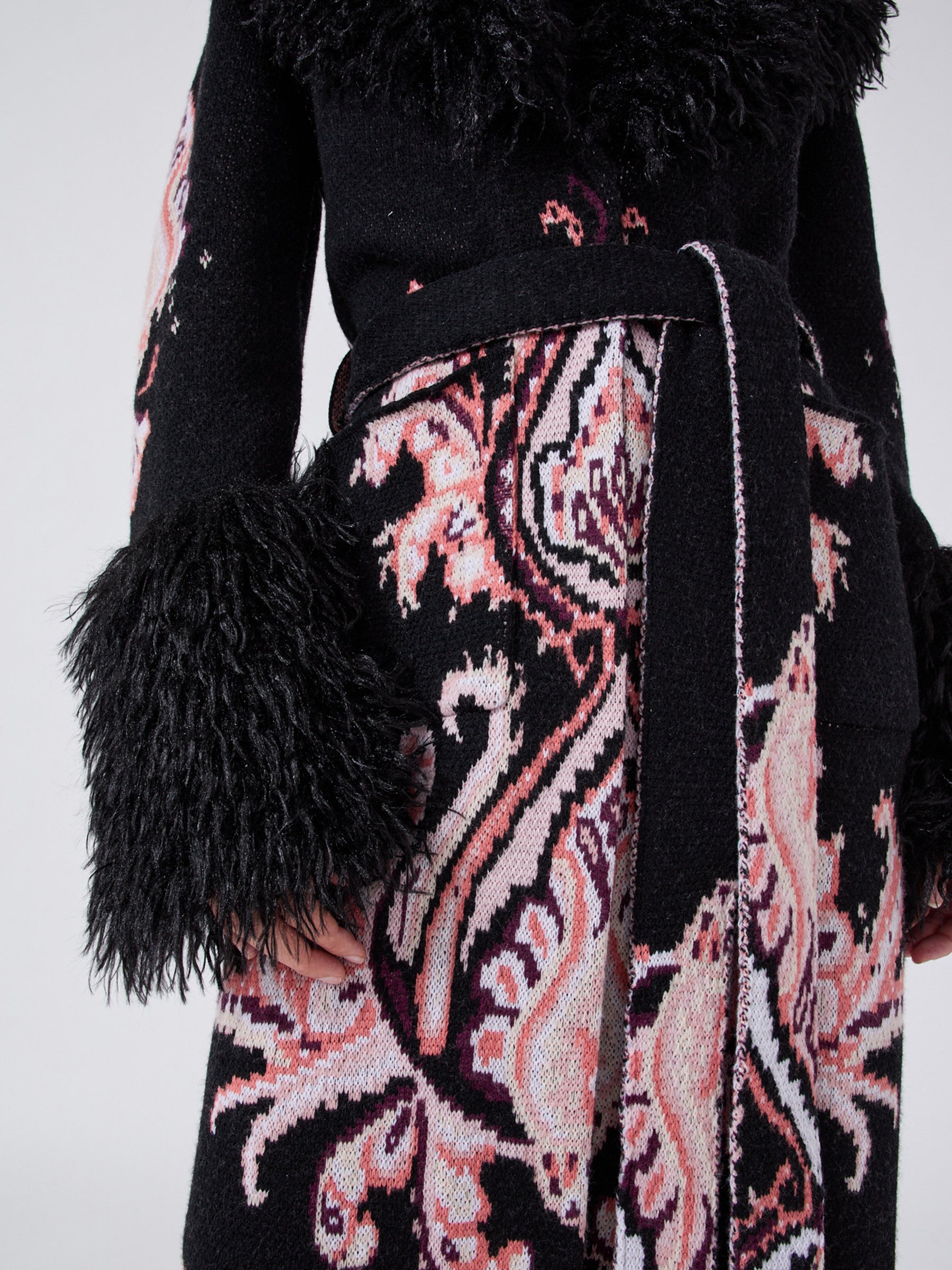 Jimi Merino Coat Black